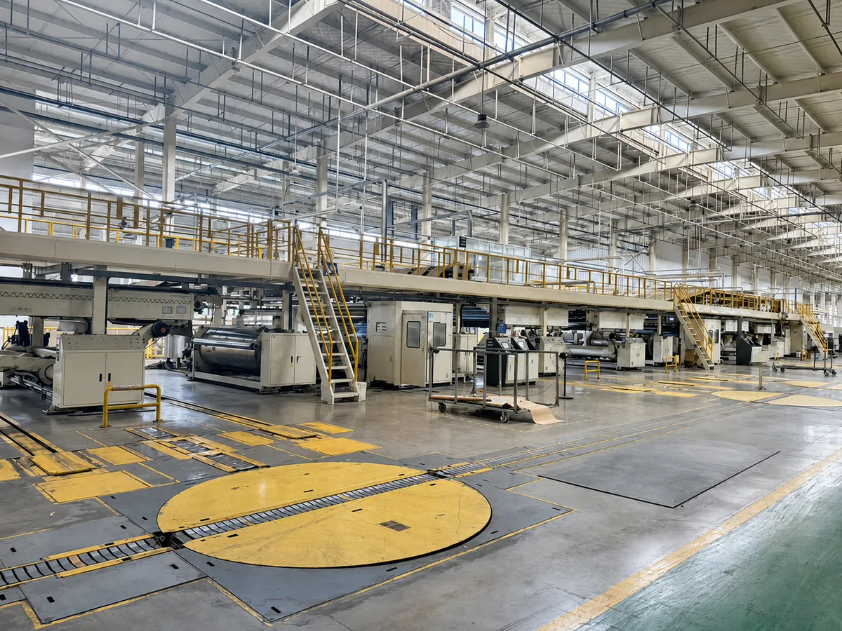 Corrugated-board production line