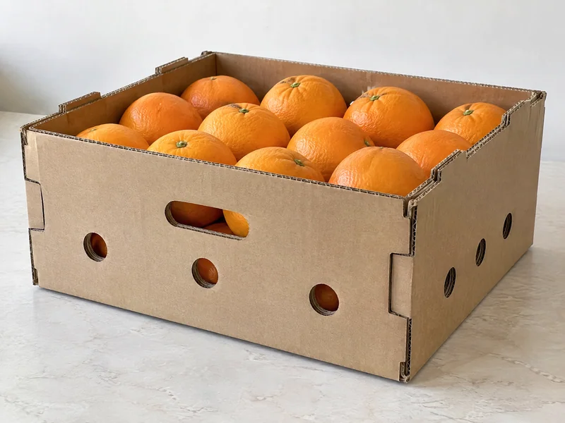Produce cartons — Packaging sample